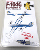 Cutting Edge Limited Edition F - 104G Starfighter 2 Decals CED48138 - WISE GUYS HOBBIES LLC