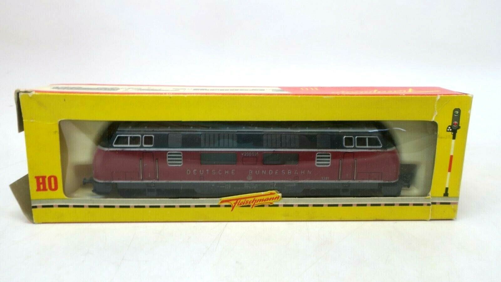 Vintage Fleischmann 1381 Locomotive Engine HO Scale 200 035 - WISE GUYS HOBBIES LLC