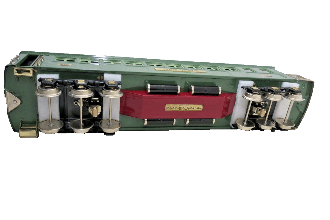 Lionel Classics 13406 New York State Passenger Car 2 - Tone Green 1 - 416 - WISE GUYS HOBBIES LLC