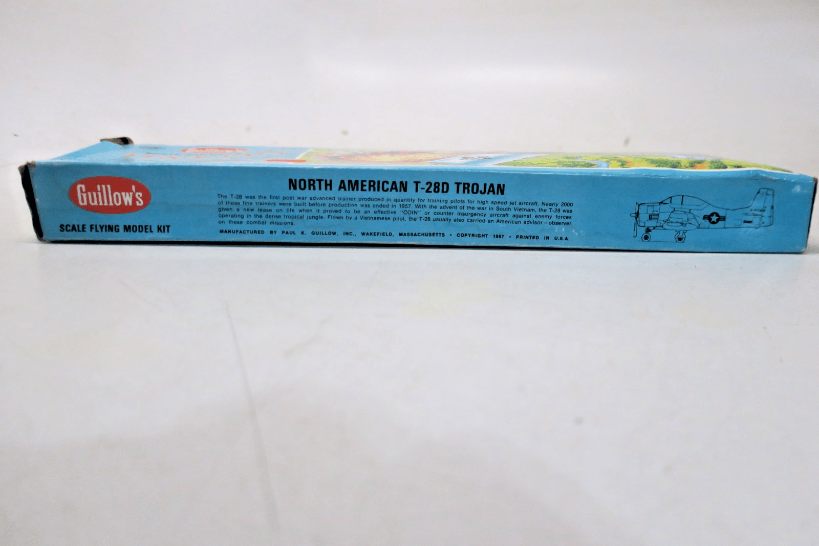 Guillows North American T - 28D Trojan Model Kit 901 - WISE GUYS HOBBIES LLC