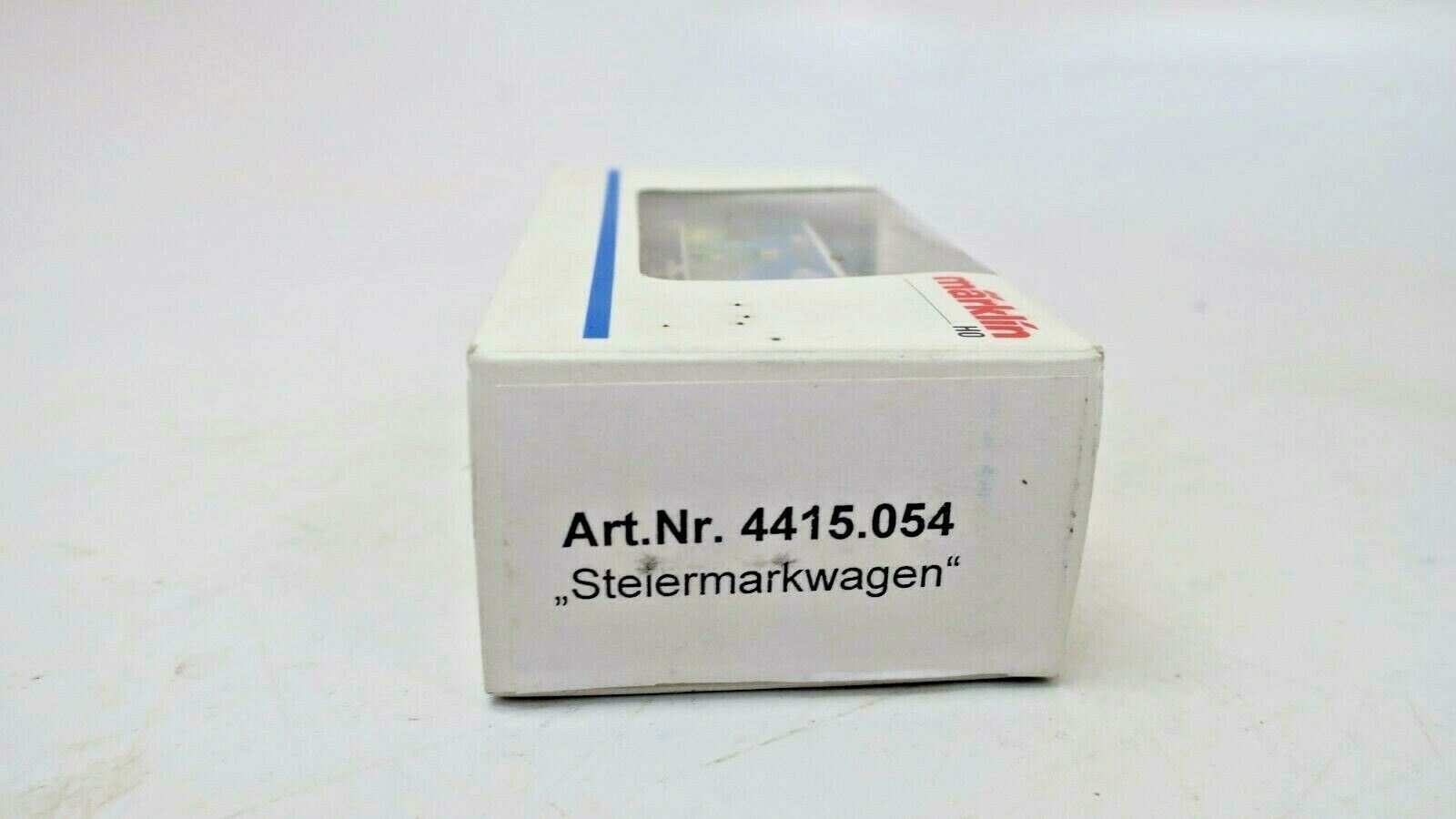 MARKLIN HO SCALE 4415.054 STEIERMARKWAGEN BOXCAR, EXCELLENT, BOXED - WISE GUYS HOBBIES LLC