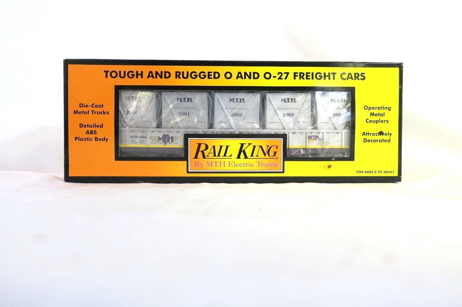 MTH 30-7267 MTHRRC GONDOLA CAR W/5 LCL CONTAINERS - WISE GUYS HOBBIES LLC
