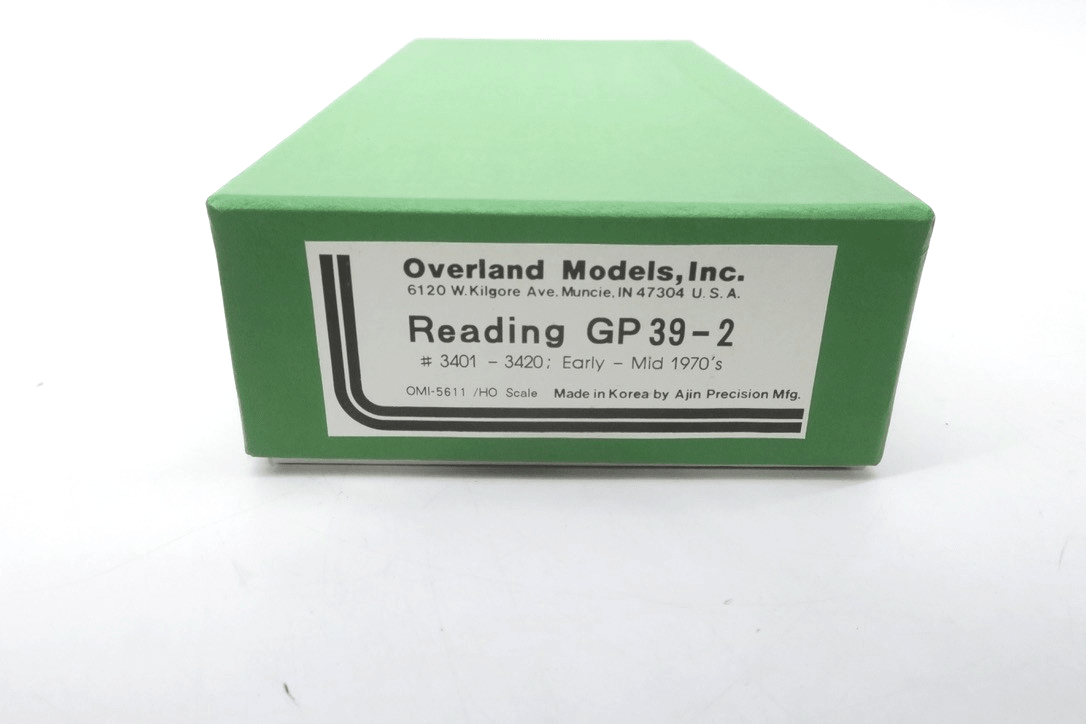 HO Overland Models OMI 5611 Reading GP39-2 Locomotive RDG - WISE GUYS HOBBIES LLC