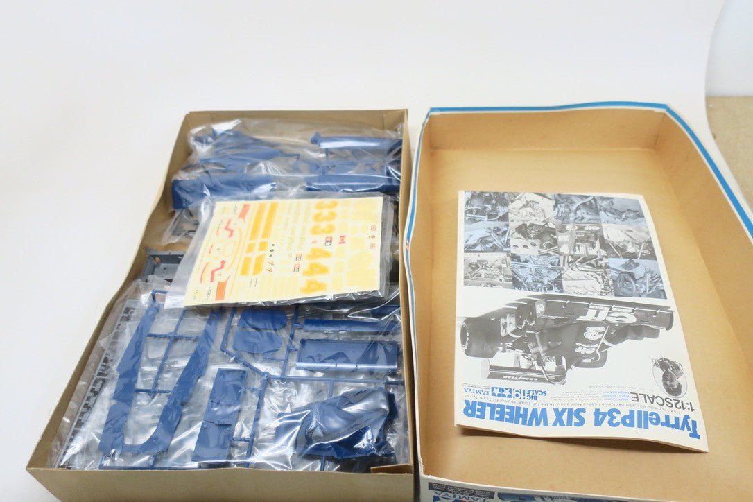 Tamiya Tyrrell P34 Six Wheeler Model Kit 1:12 BS1221 Formula one - WISE GUYS HOBBIES LLC