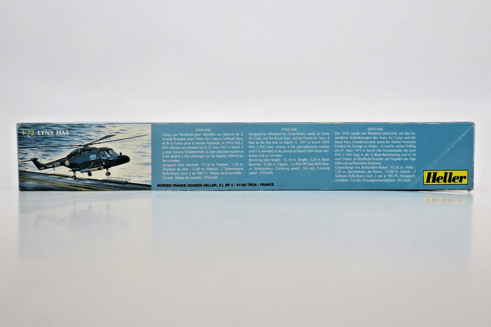 Heller 1/72 Lynx HAS Model Kit - WISE GUYS HOBBIES LLC