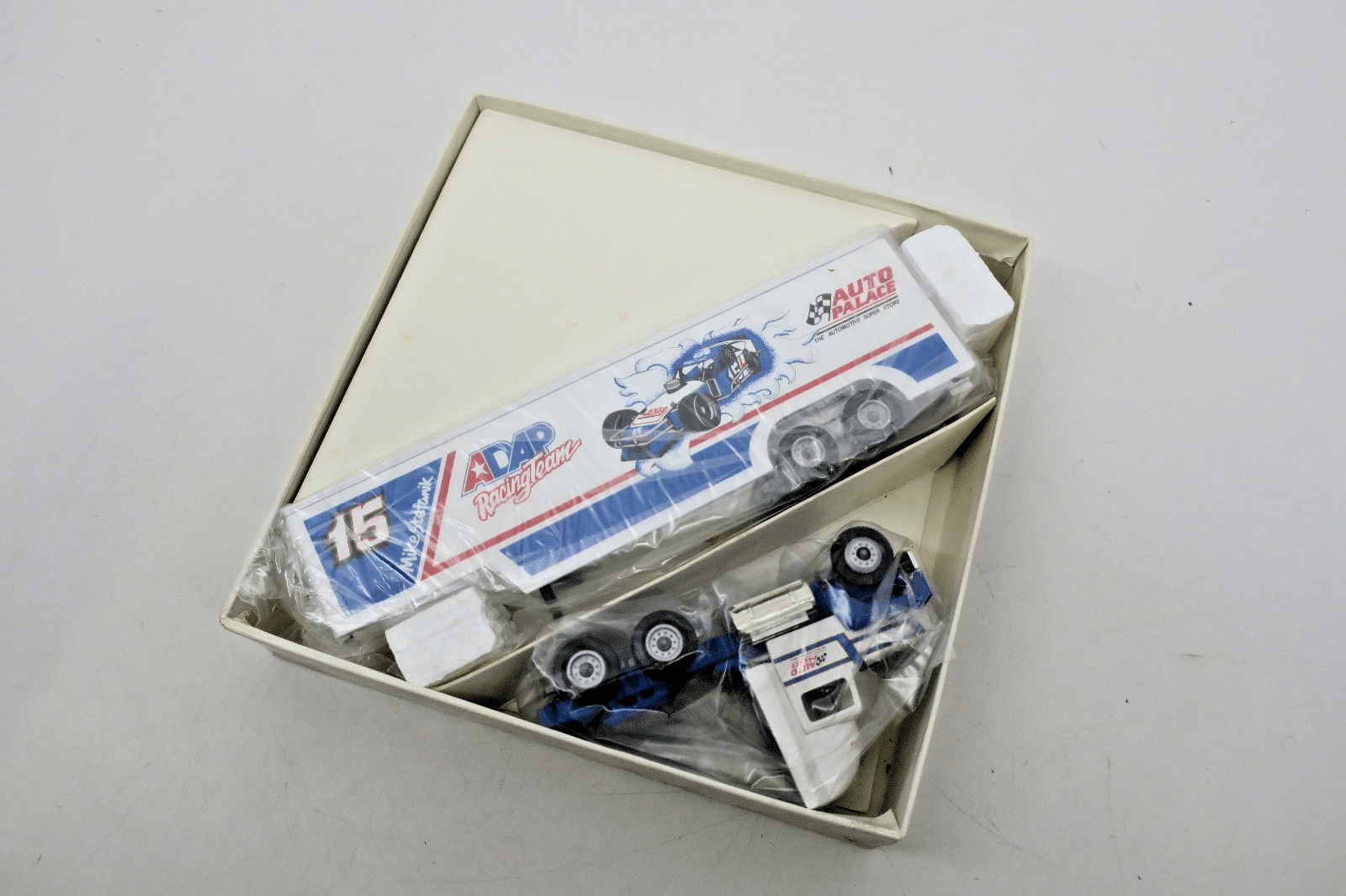 Winross 1/64 ADAP Racing Team Auto Palace 15 Tractor Trailer - WISE GUYS HOBBIES LLC