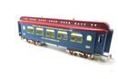 MTH Std Gauge Blue Red Ives Railway Lines Dining Car Passenger Train 10-1144B