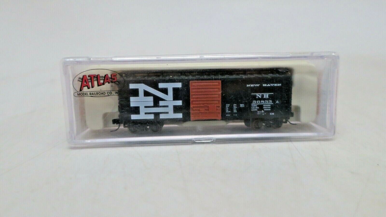 ATLAS 8576-2 NEW HAVEN 40' 1937 AAR SINGLE DOOR BOX CAR 36833 NIB - WISE GUYS HOBBIES LLC
