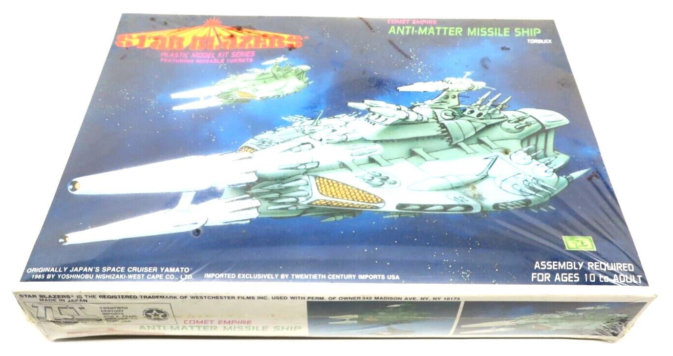 TCI Star Blazers Comet Empire Anti-Matter Missile Ship 36036 Model Kit F2 - WISE GUYS HOBBIES LLC
