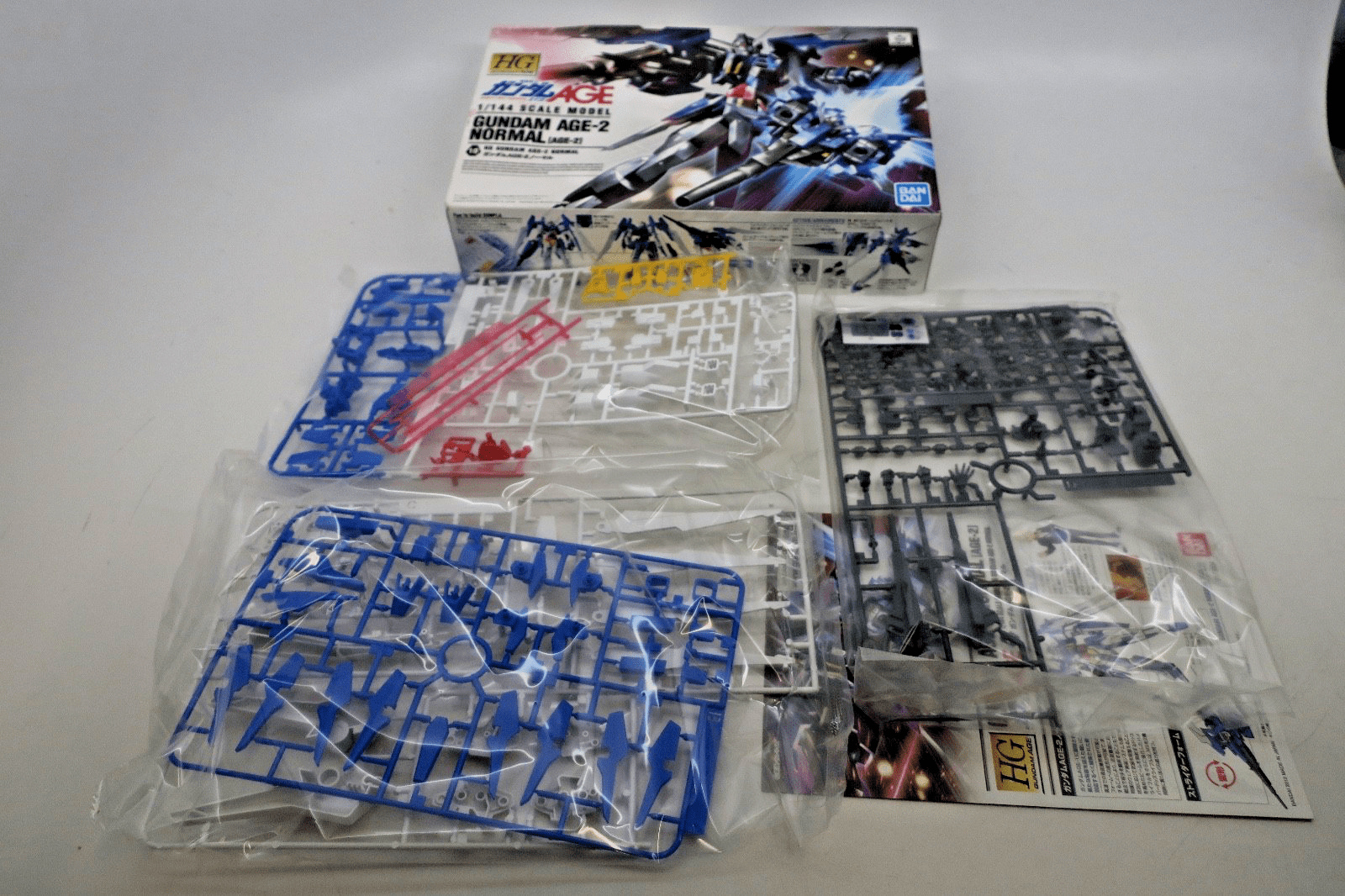 Bandai Gundam AGE HG 1/144 Gundam AGE - 2 Normal Model Kit 10 - WISE GUYS HOBBIES LLC