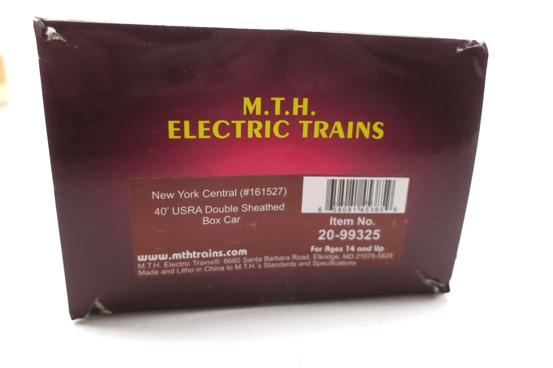 MTH 20-99325 New York Central 161523 40' USRA Double Sheathed Box Car O-Gauge - WISE GUYS HOBBIES LLC