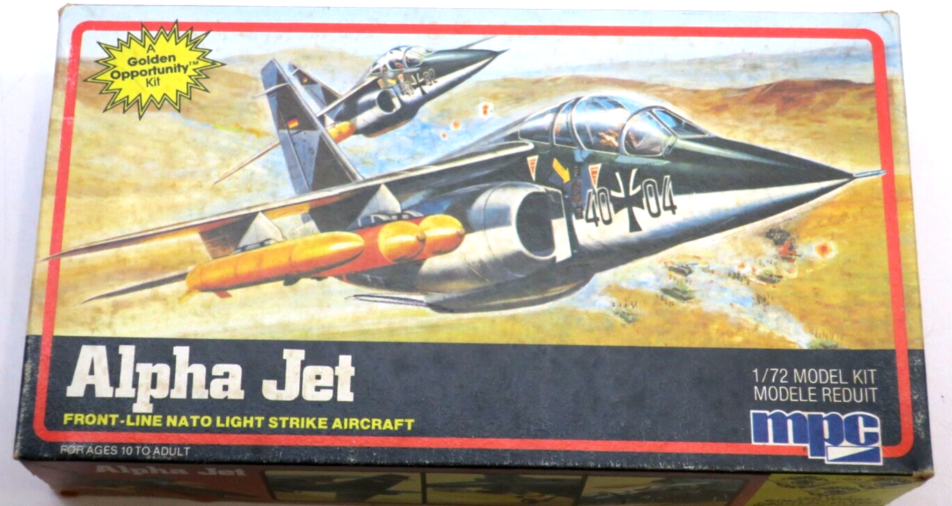 MPC 1/72 Alpha Jet Model Kit 1-4213 - WISE GUYS HOBBIES LLC