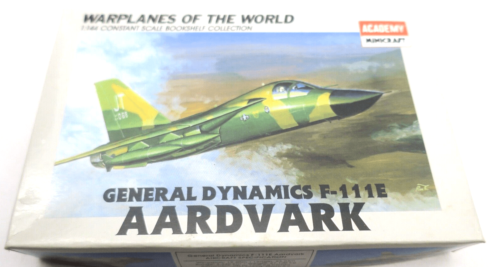 Academy 1/144 General Dynamics F-111E Aardvark Model Kit 4420 - WISE GUYS HOBBIES LLC