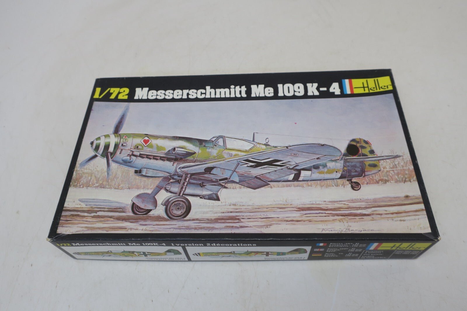 Heller Messerschmitt Me 109 k-4 1/72 229 - WISE GUYS HOBBIES LLC