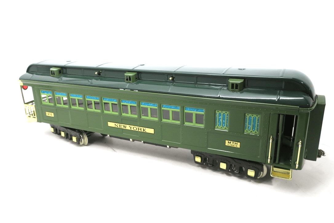 MTH Standard Gauge 416 Observation New York Passenger State Car 10-1078D - WISE GUYS HOBBIES LLC