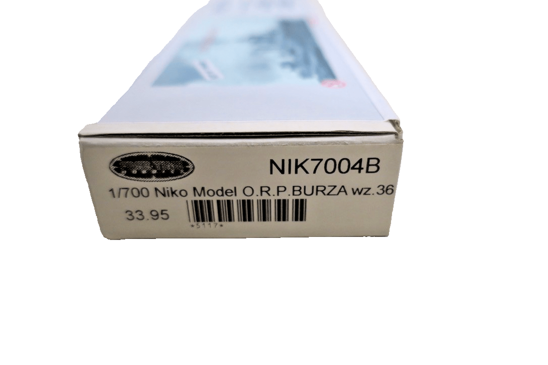 1/700 NIKO POLISH DESTROYER O.R.P. BURZA WZ.36 KIT NO 7004B RESIN PE SHIP MODEL - WISE GUYS HOBBIES LLC