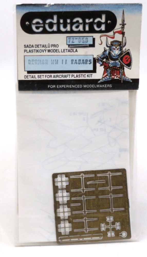 Eduard Photo Etch 1/72 German WWII Radars 72050 - WISE GUYS HOBBIES LLC