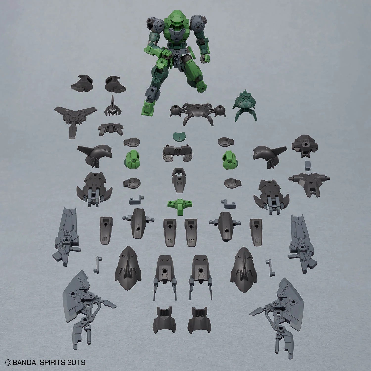 Bandai 30MM 1/144 bEXM-15FA Full Armor Portanova Model Kit - WISE GUYS HOBBIES LLC