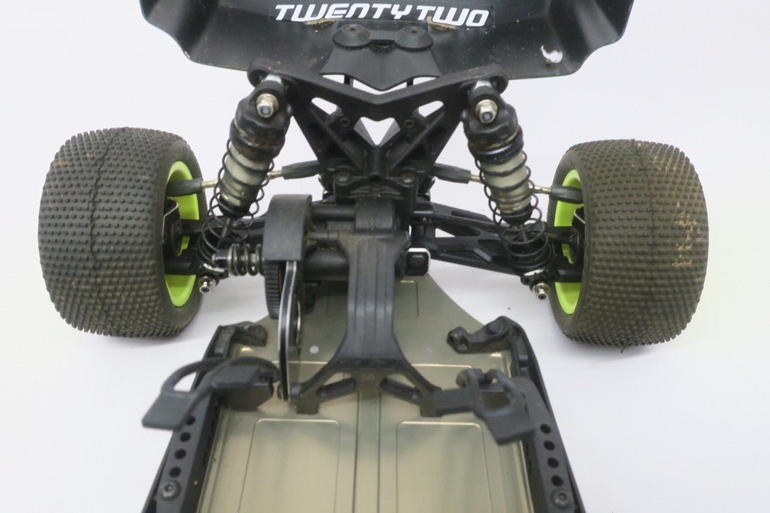 Team Losi Racing 22DC 5.0 1/10 2wd Buggy Roller Slider Chassis - WISE GUYS HOBBIES LLC