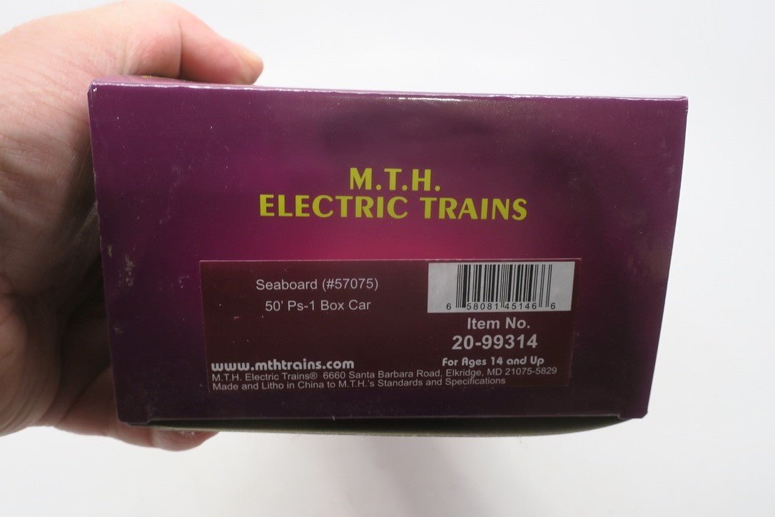 MTH PREMIER SEABOARD 50' PS-1 BOXCAR 20-99314 ROAD  57075 - WISE GUYS HOBBIES LLC