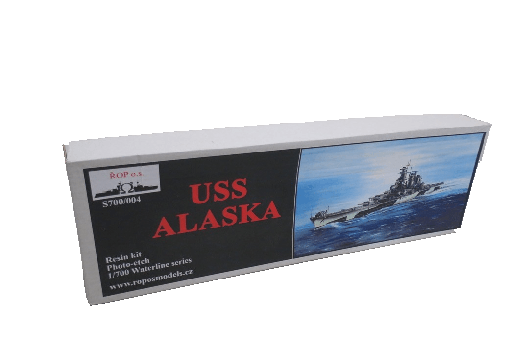 Samek Models 1:700 USS ALASKA Waterline Series Model Resin Kit S700/004 - WISE GUYS HOBBIES LLC