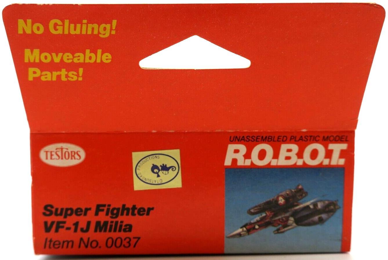 Testors Robots Macross 1/200 Super Fighter VF-1J Milia 0037 Used in Battletech - WISE GUYS HOBBIES LLC