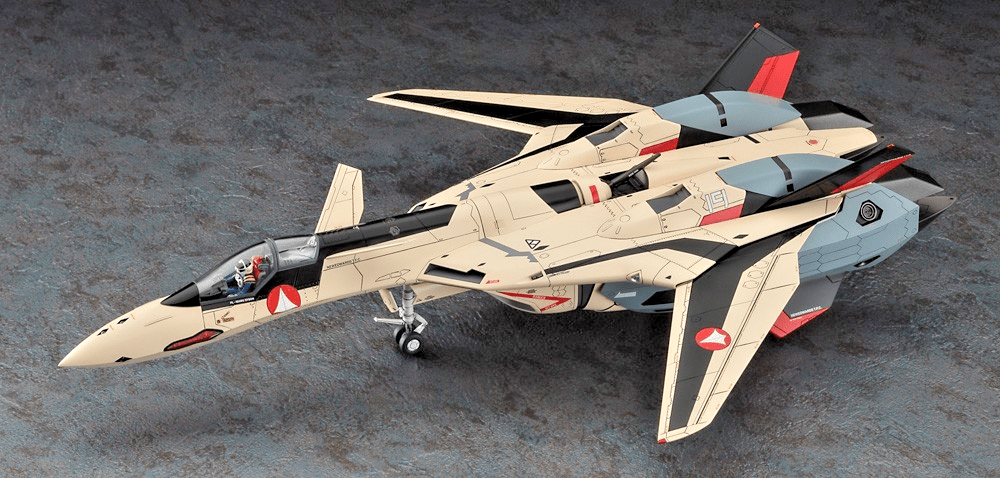 Hasegawa Macross Plus 1/48 YF - 19 Excalibur w/ Fast Pack Model Kit - WISE GUYS HOBBIES LLC