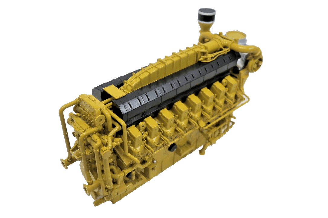 CAT CATERPILLAR G3616 GAS COMPRESSION ENGINE 1/25 MODEL BY DIECAST MASTERS 85706 - WISE GUYS HOBBIES LLC