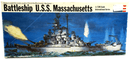 Revell 1/720 Battleship U.S.S. Massachusetts Model Kit H - 485:100 - WISE GUYS HOBBIES LLC