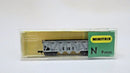 MINITRIX N SCALE &AMP; EASTERN OPEN TOP 3 HOPPER FREIGHT CAR-NIB