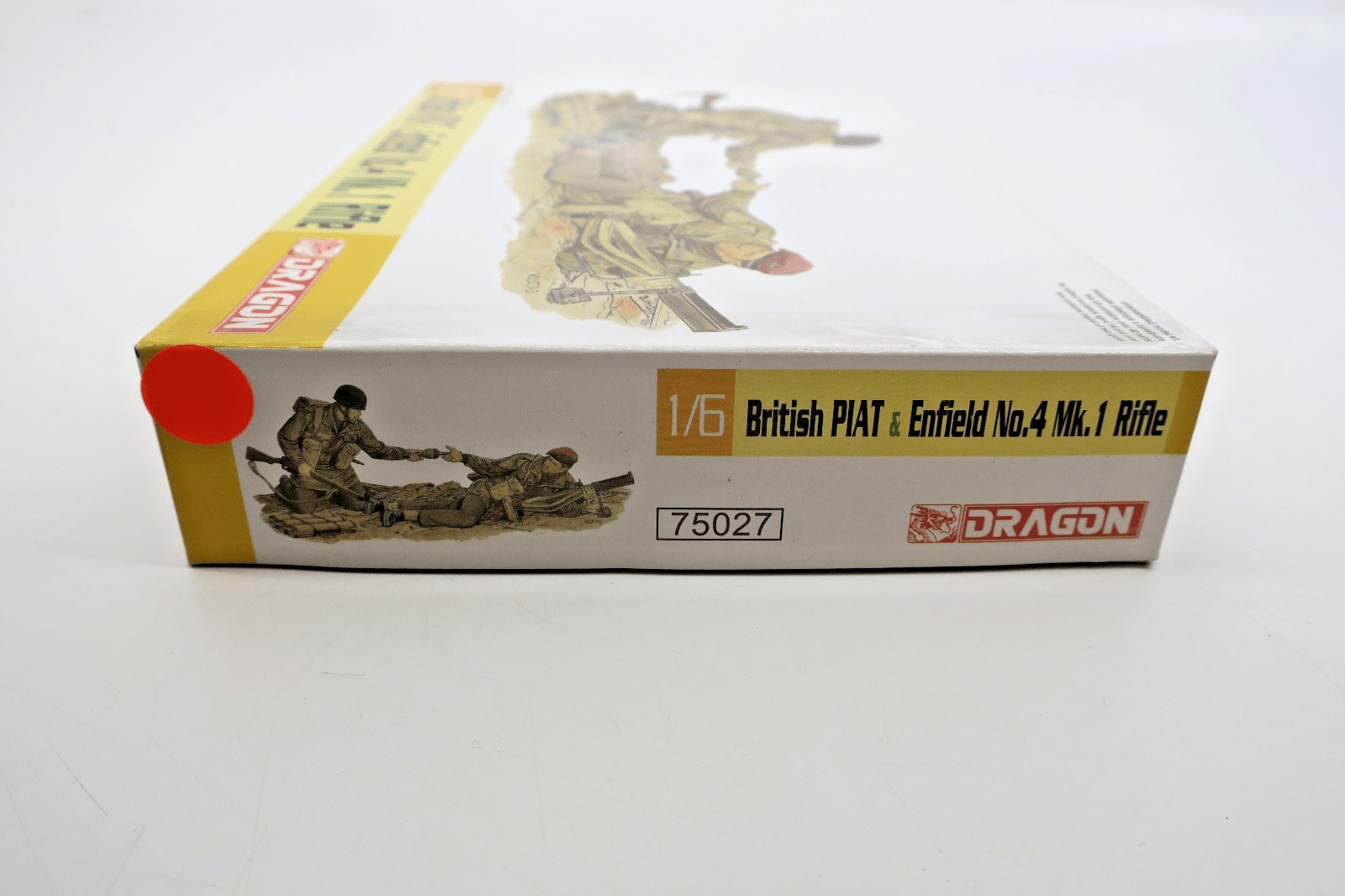 Dragon 1/6 British PIAT & Enfield No. 4 Mk. 1 Rifle Model Kit 75027 - WISE GUYS HOBBIES LLC