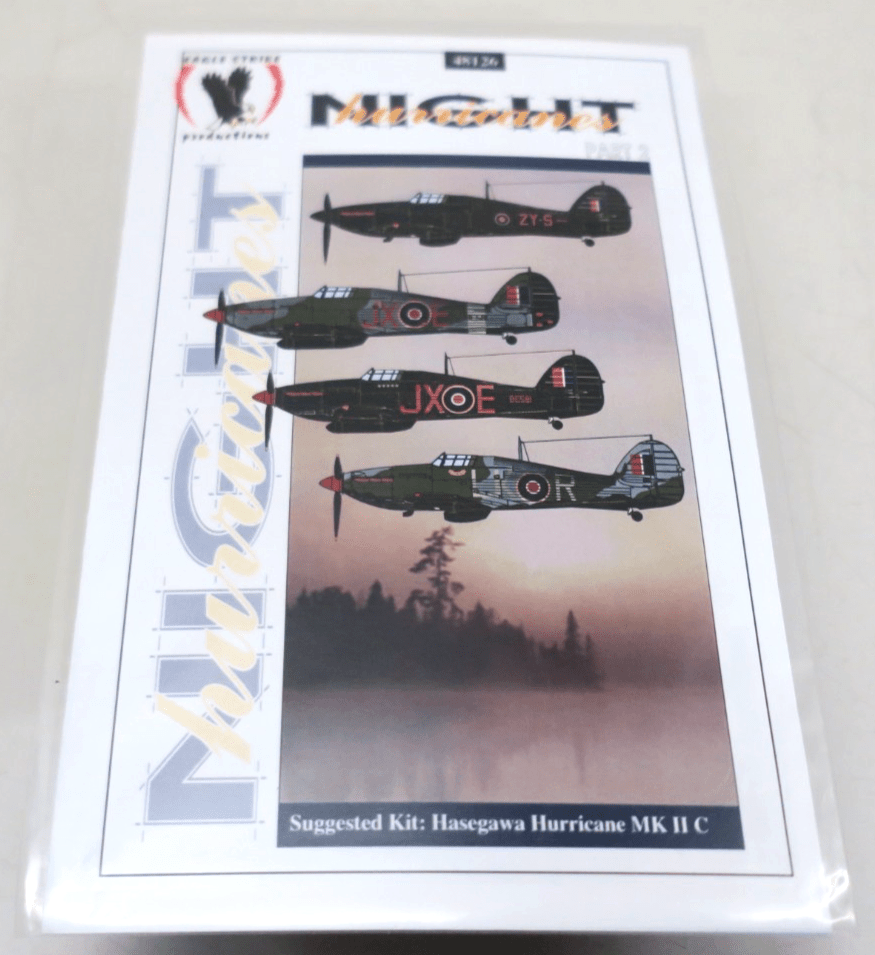 Eagle Strike - Night Hurricanes Part 2 48126 - WISE GUYS HOBBIES LLC