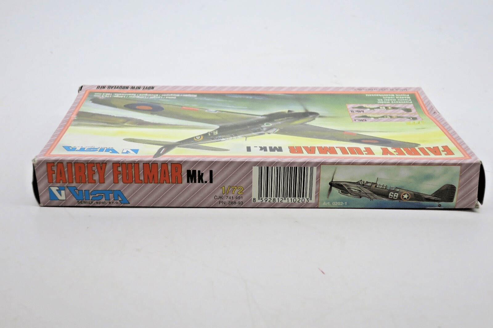 Vista 1/72 Fairey Fulmar Mk.I Model Kit - WISE GUYS HOBBIES LLC