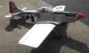 Hangar 9 HAN5100 P - 51 Mustang S 8cc BNF Nitro Aircraft - WISE GUYS HOBBIES LLC