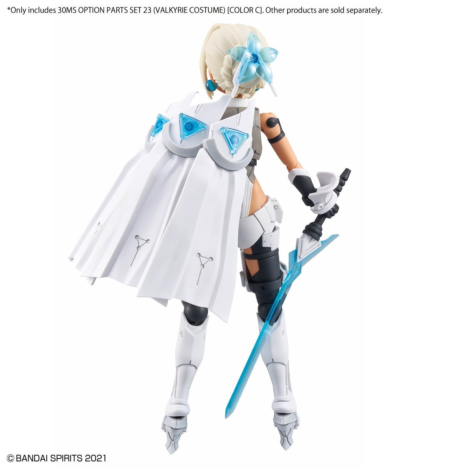 Bandai 30MS Option Parts Set 23 (Valkyrie Costume) [Color C] Model Kit - WISE GUYS HOBBIES LLC