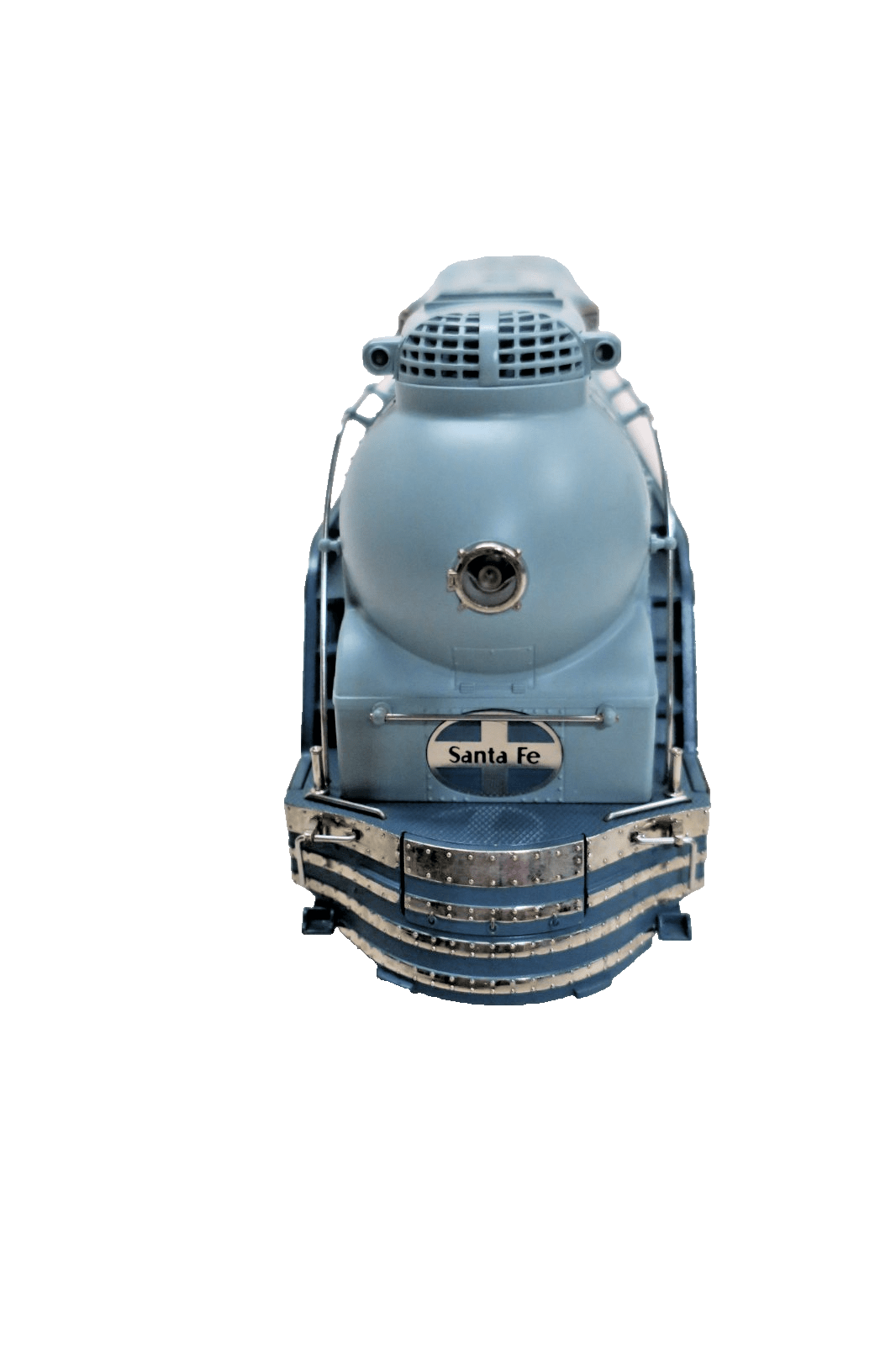 MTH 20 - 3194 - 1 Santa Fe 4 - 6 - 4 Blue Goose Steam & Tender  3460 PRODUCTION SAMPLE - WISE GUYS HOBBIES LLC