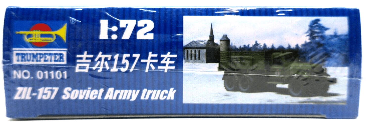 Trumpeter 1/72 ZIL-157 Soviet Army Truck Model Kit 01101 - WISE GUYS HOBBIES LLC