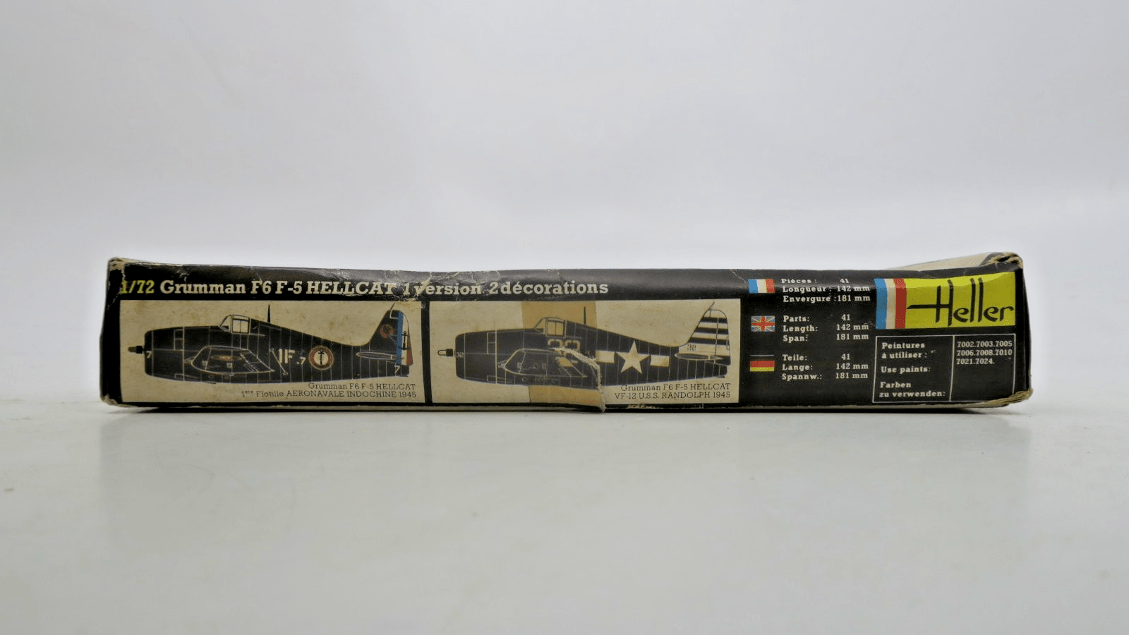 Heller 1/72 Grumman F6 F - 5 Hellcat Model Kit 272 - WISE GUYS HOBBIES LLC