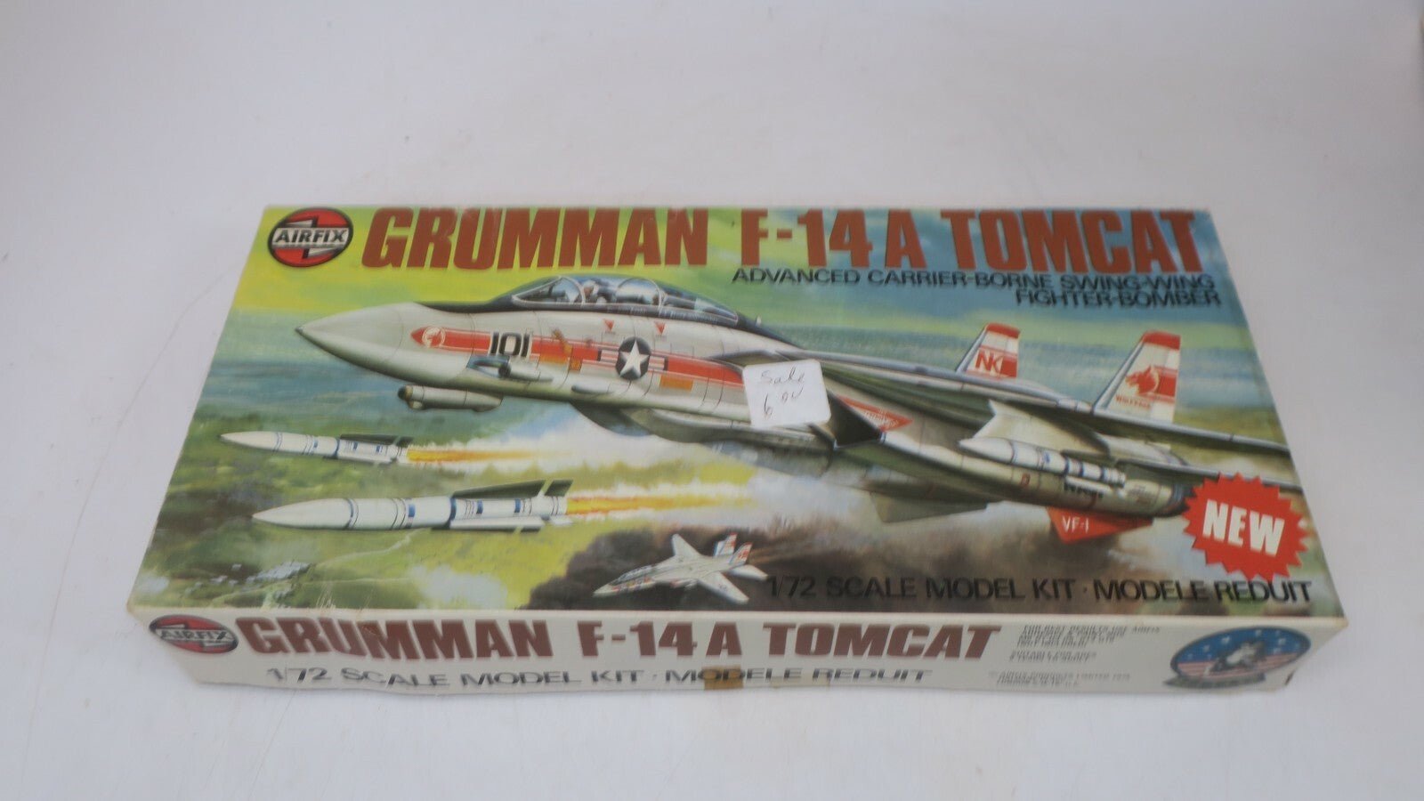 NEW AIRFIX GRUMMAN F-14A TOMCAT MODEL KIT 05013-1 SERIES 5 1/72 SCALE - WISE GUYS HOBBIES LLC