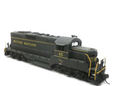 Oriental Limited Brass Western Maryland EMD GP 9 1750 Hp Chopnose WM 45