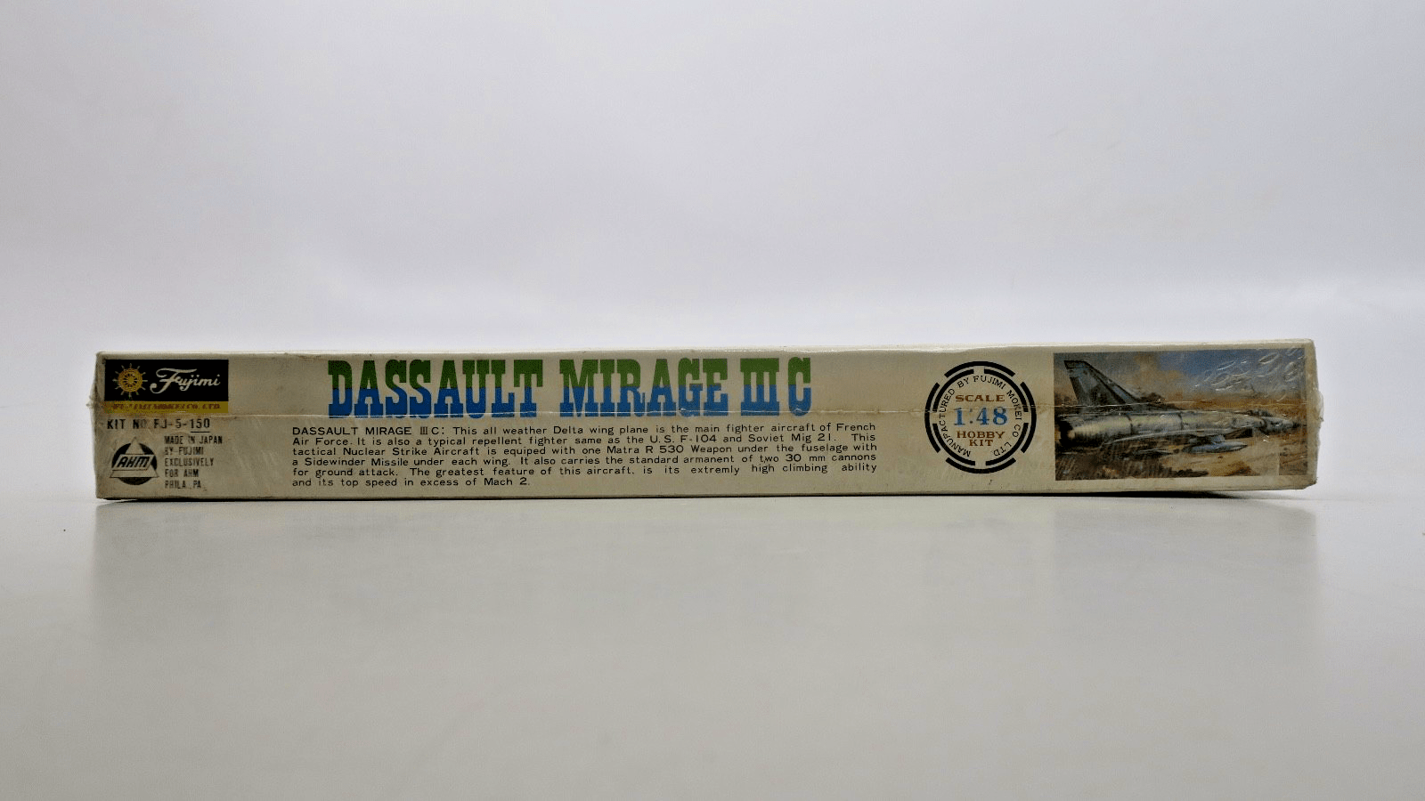 Fujimi 1/48 Dassault Mirage III - C Model Kit Sealed - WISE GUYS HOBBIES LLC