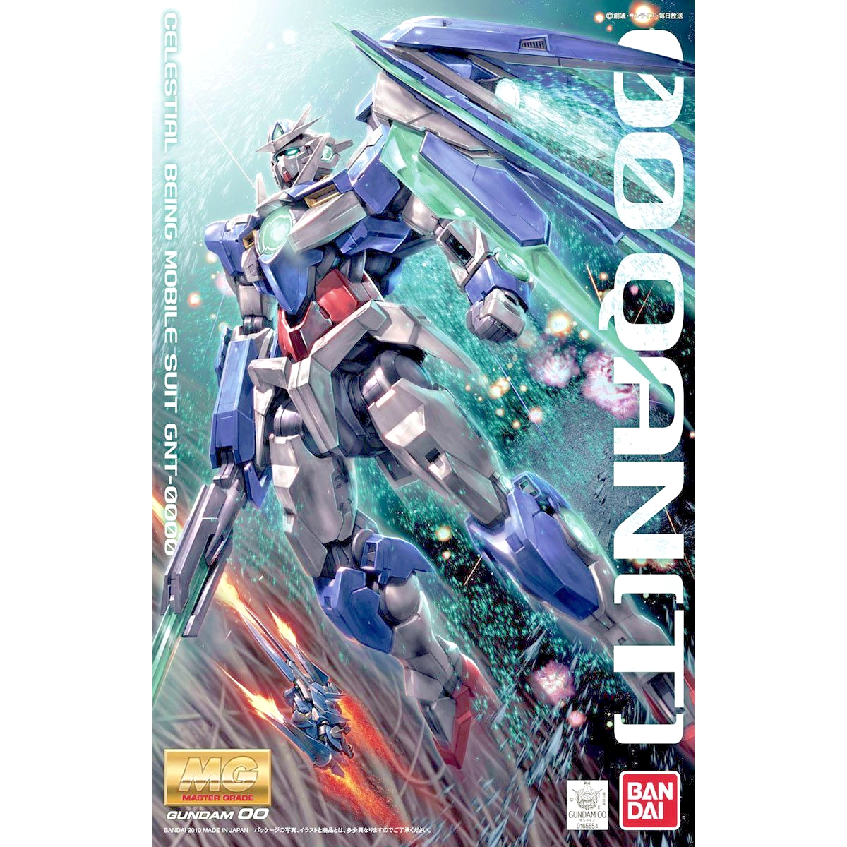 NEW Bandai MG 1/100 00 Qan[T] Model Kit - WISE GUYS HOBBIES LLC