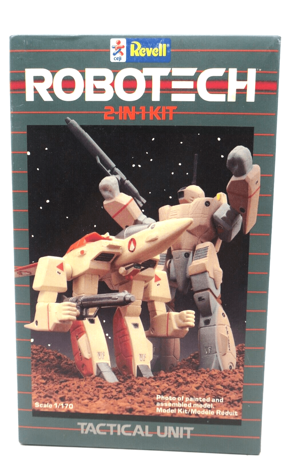Revell Robotech Tactical Unit 1136 2-in-1 Model Kit 1984 - WISE GUYS HOBBIES LLC