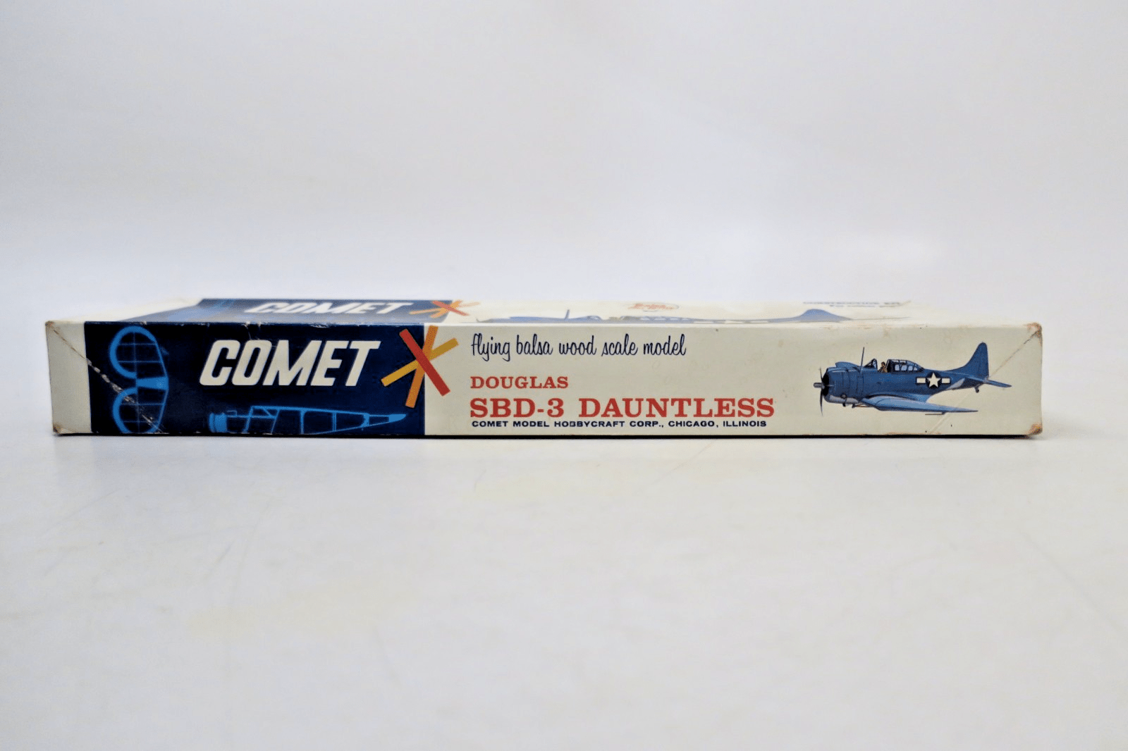 Comet Douglas SBD - 3 Dauntless Construction Kit 3401 - WISE GUYS HOBBIES LLC