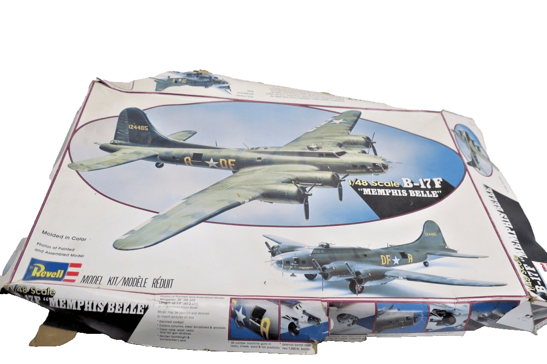 REVELL 1/48 BOEING B - 17F FLYING FORTRESS "MEMPHIS BELLE" H - 197 - WISE GUYS HOBBIES LLC