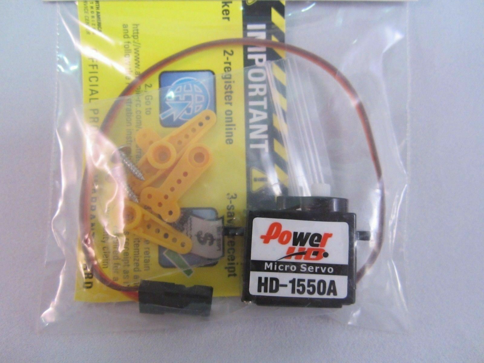 HD-1550A 5.5g High Performance Micro mini Servo by Power HD JR Hitec Futaba - WISE GUYS HOBBIES LLC