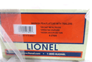 LIONEL 6 - 27820 WABASH PS - 4 FLATCAR WITH 2 PIGGYBACK TRAILERS O SCALE - WISE GUYS HOBBIES LLC