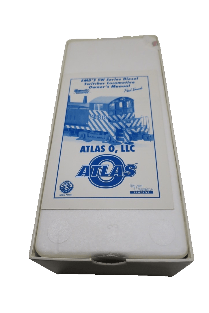 ATLAS O EMD SW900M DIESEL LOCOMOTIVE 6113 - 1 READING - 10 3 RAIL - WISE GUYS HOBBIES LLC