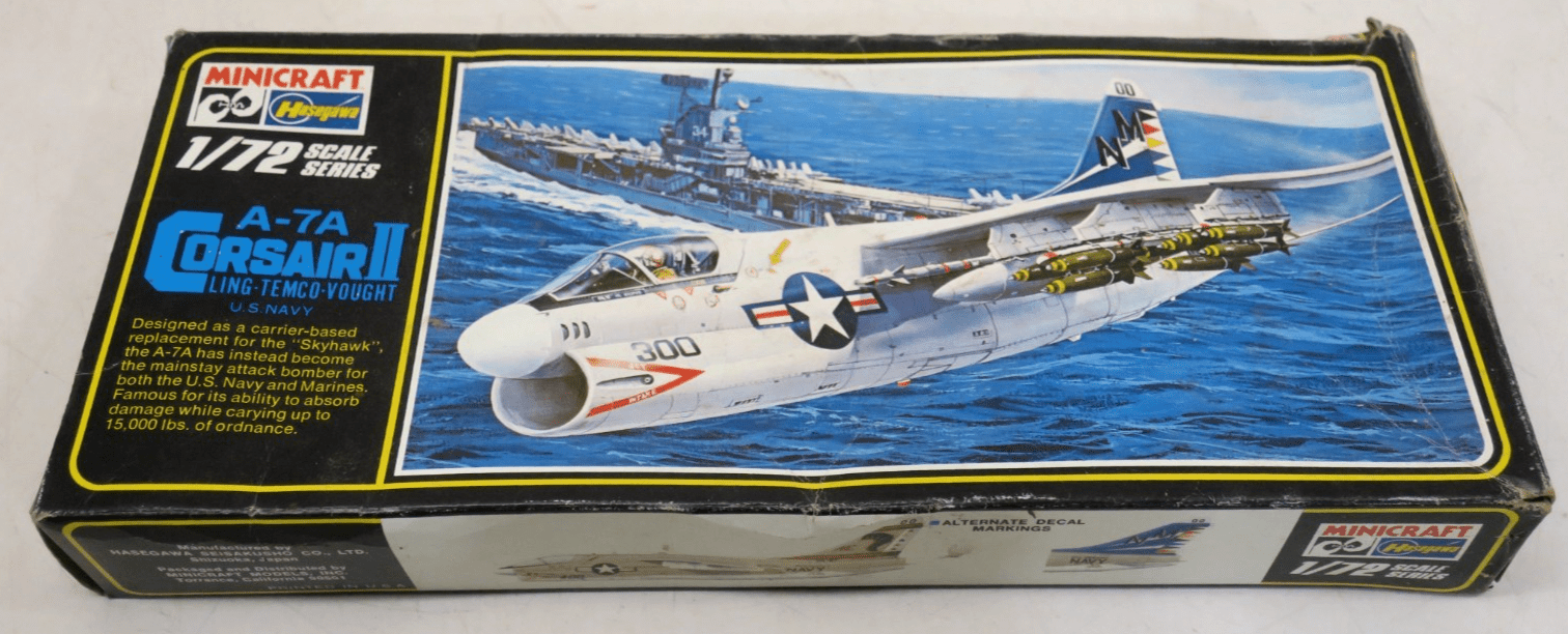 Minicraft 1/72 A - 7A Corsair II Model Kit 017 - WISE GUYS HOBBIES LLC