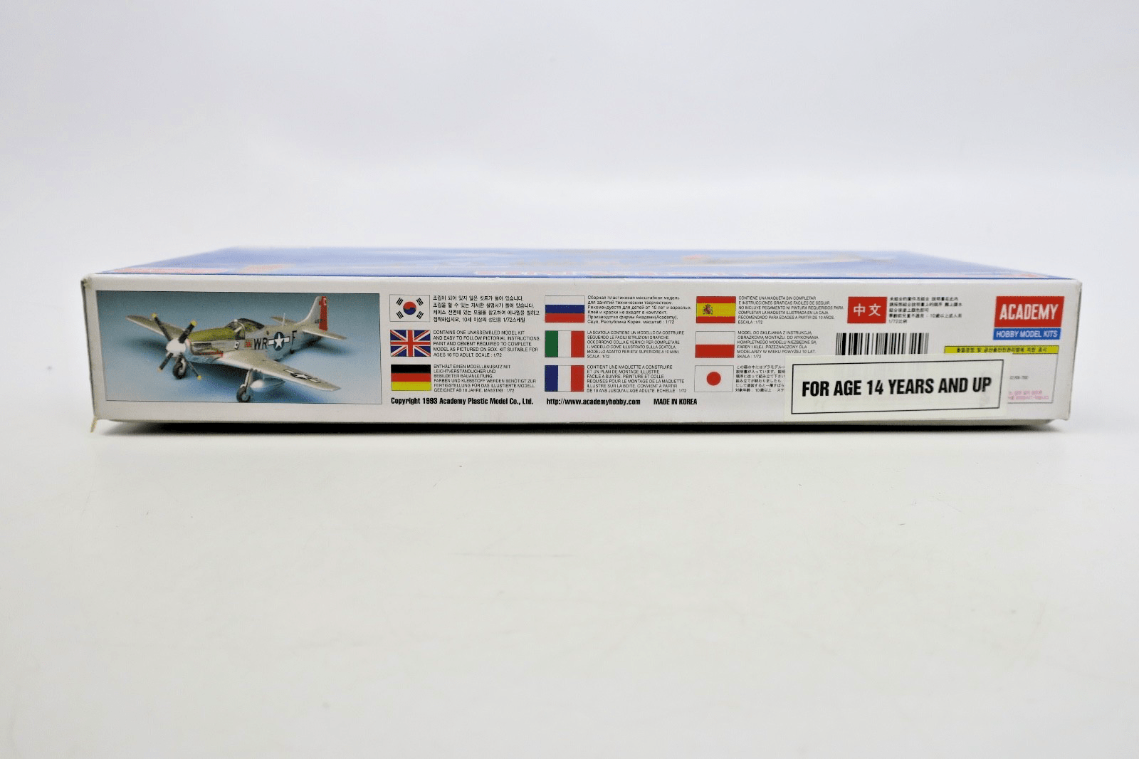 Academy 1/72 P - 51D Mustang Model Kit 2132 - WISE GUYS HOBBIES LLC